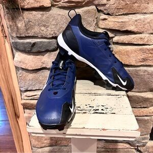 Nike force trout 9‎ baseball cleats Shoes in Blue and Black men’s size 10.5